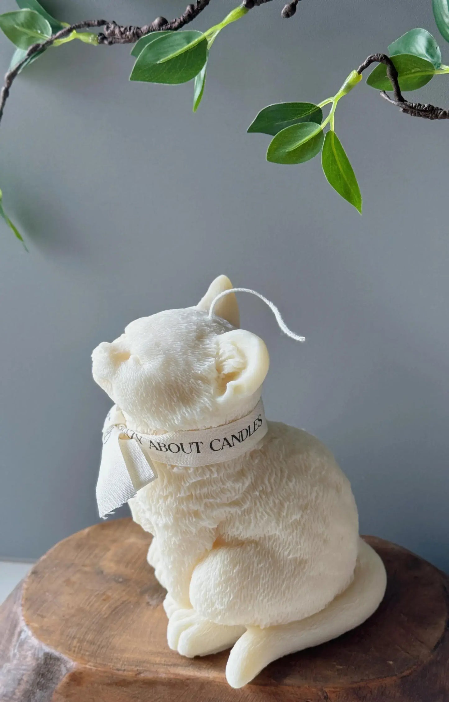 Cat Candle Large ⢠Sculpture Soy Wax Candle ⢠Gift Ideas