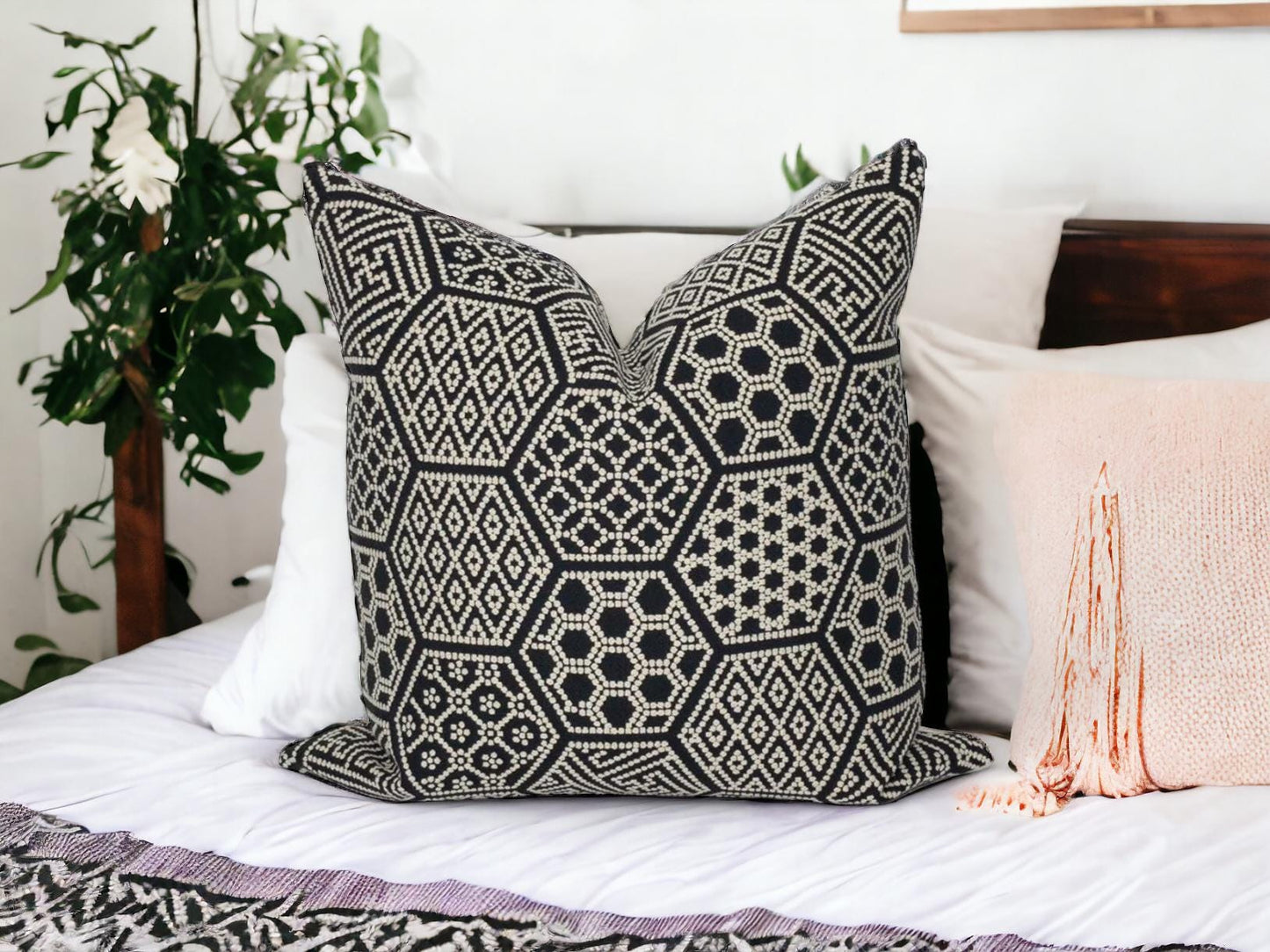 Handmade Decorative Throw Pillow Cover- Unique Accent for Home Decor"