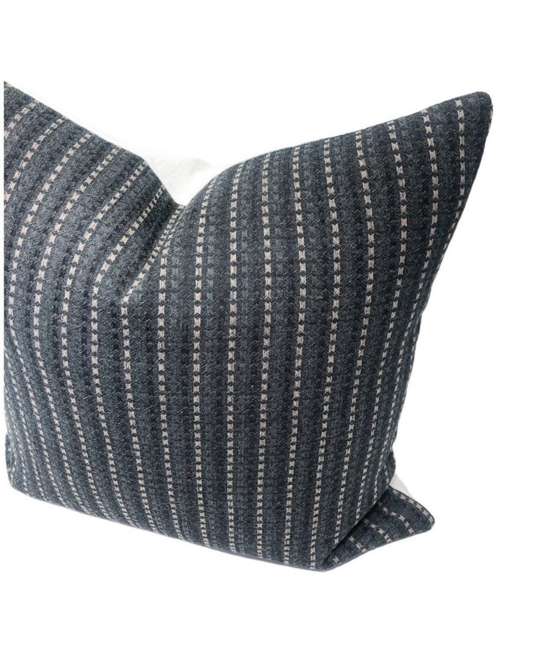Dark Grey Pillow Cover: Modern Farmhouse Decorative Throw Pillow Accent