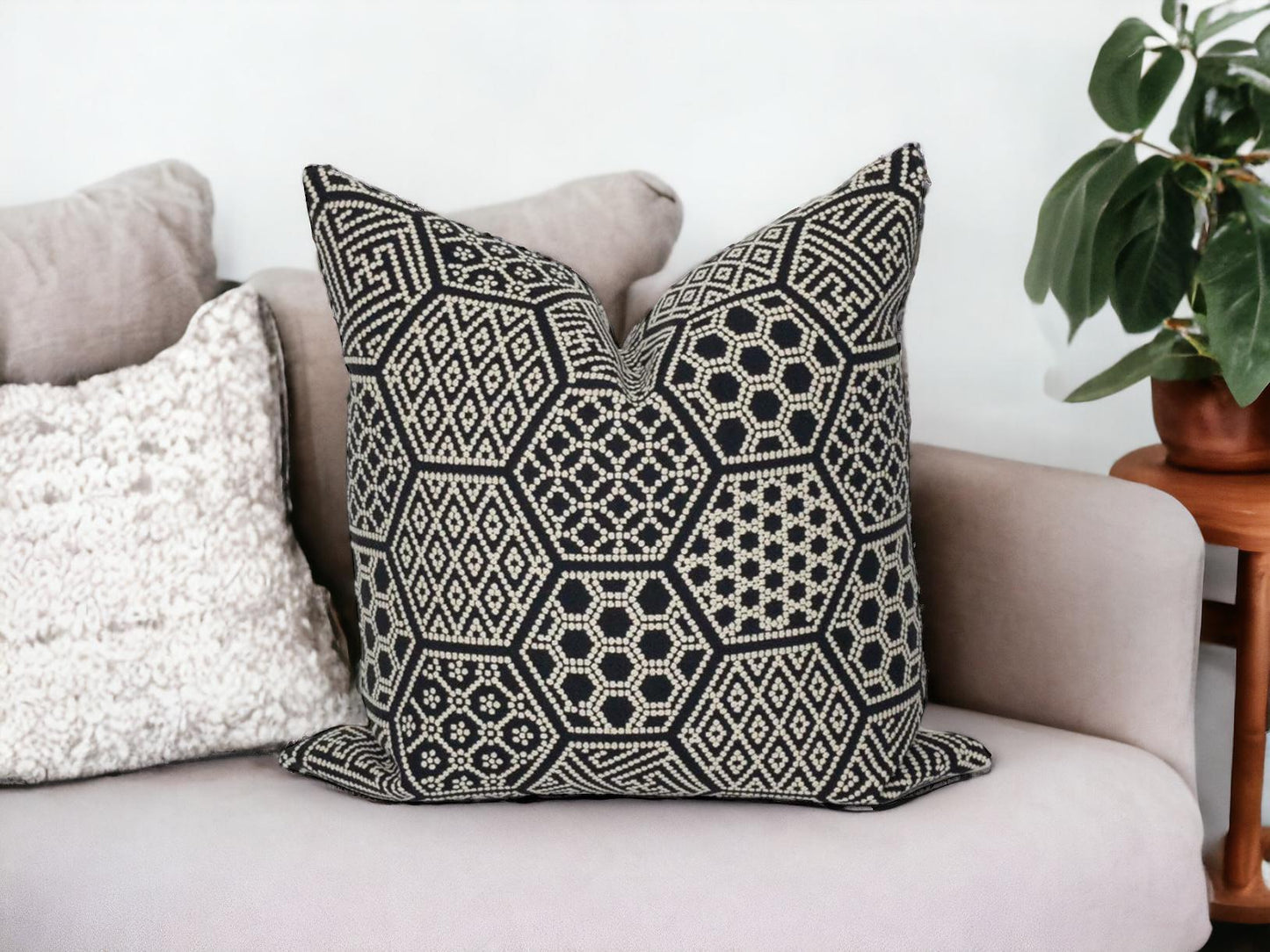 Handmade Decorative Throw Pillow Cover- Unique Accent for Home Decor"