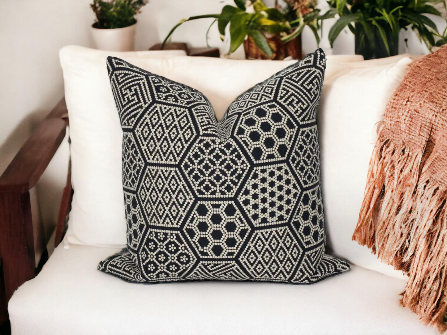 Handmade Decorative Throw Pillow Cover- Unique Accent for Home Decor"