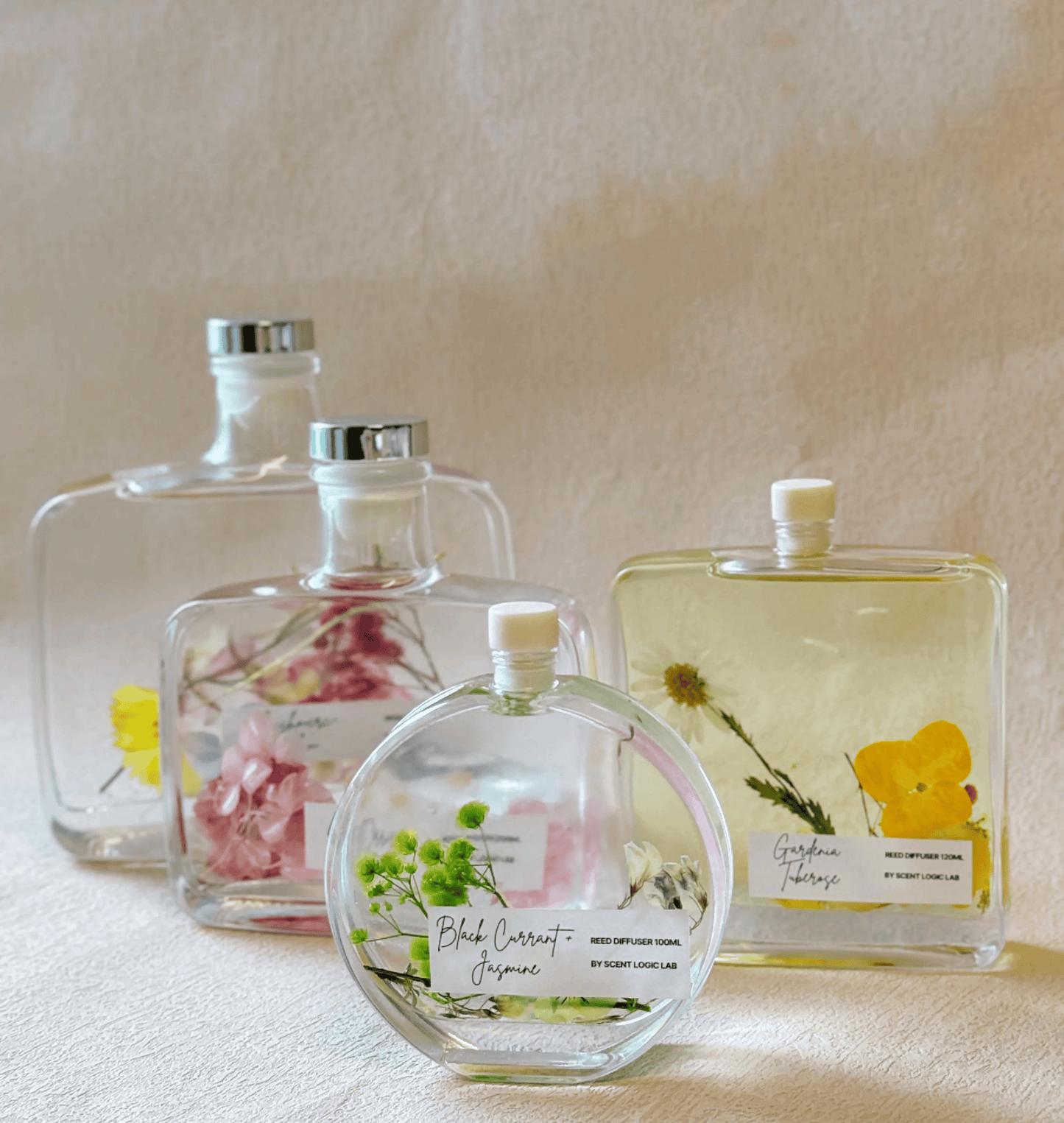 Botanical Reed Diffuser 6.8oz– Natural Home Fragrance & Décor