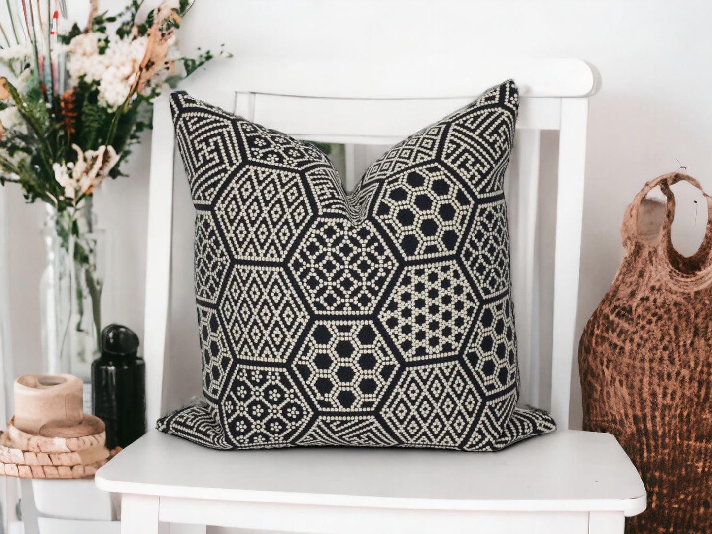 Handmade Decorative Throw Pillow Cover- Unique Accent for Home Decor"