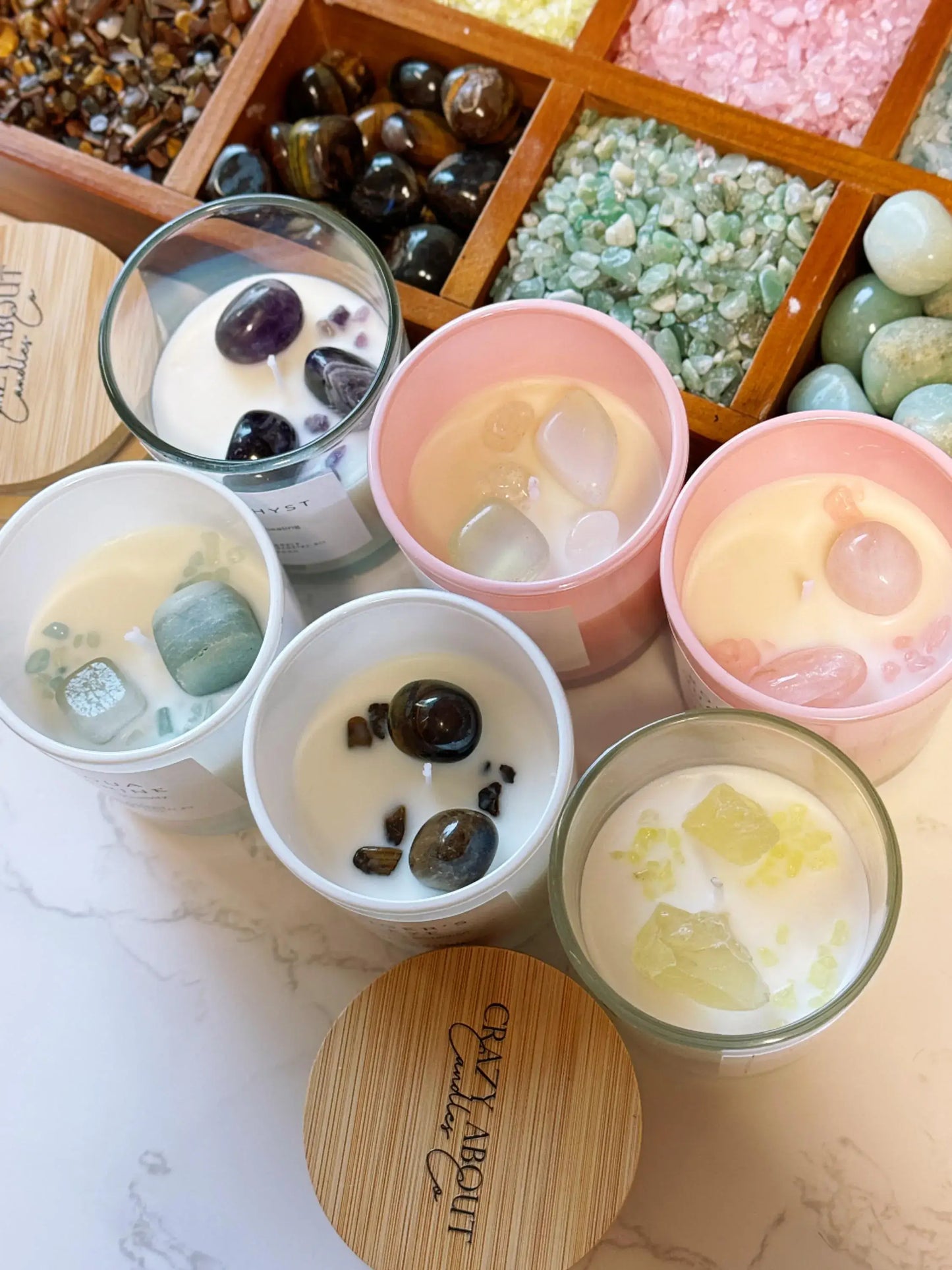 Energy Crystals Candle - Enjoy Free Shipping Today