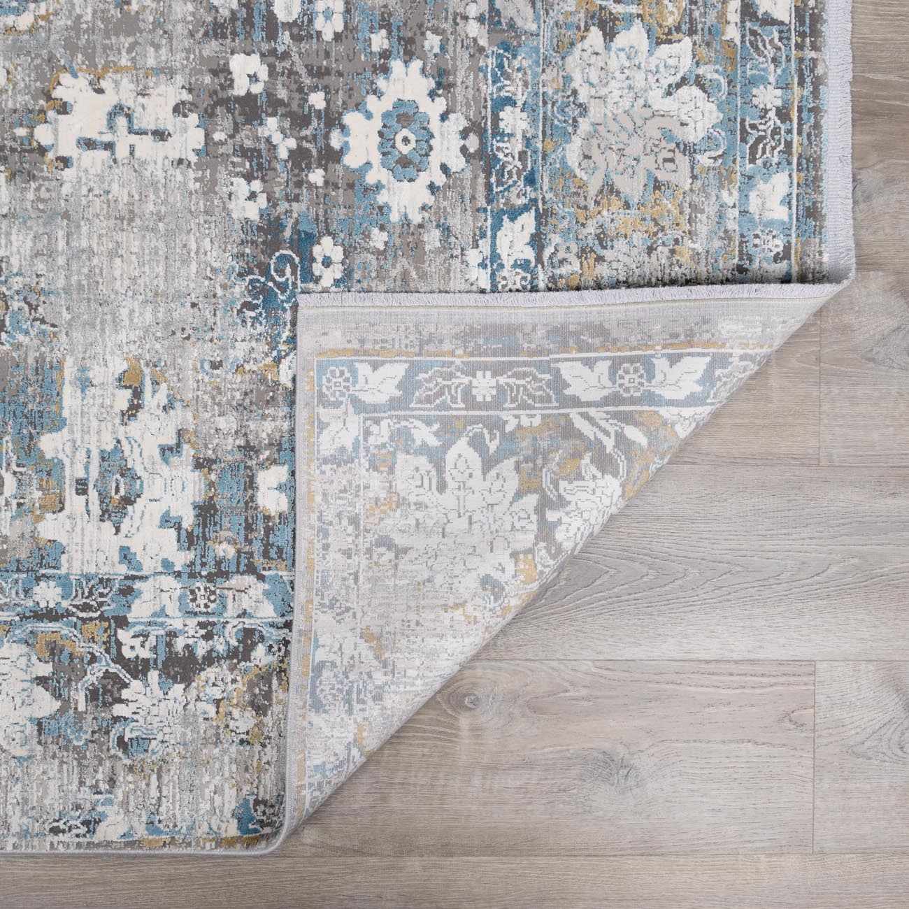 The Halcyra Faux Silk Rug