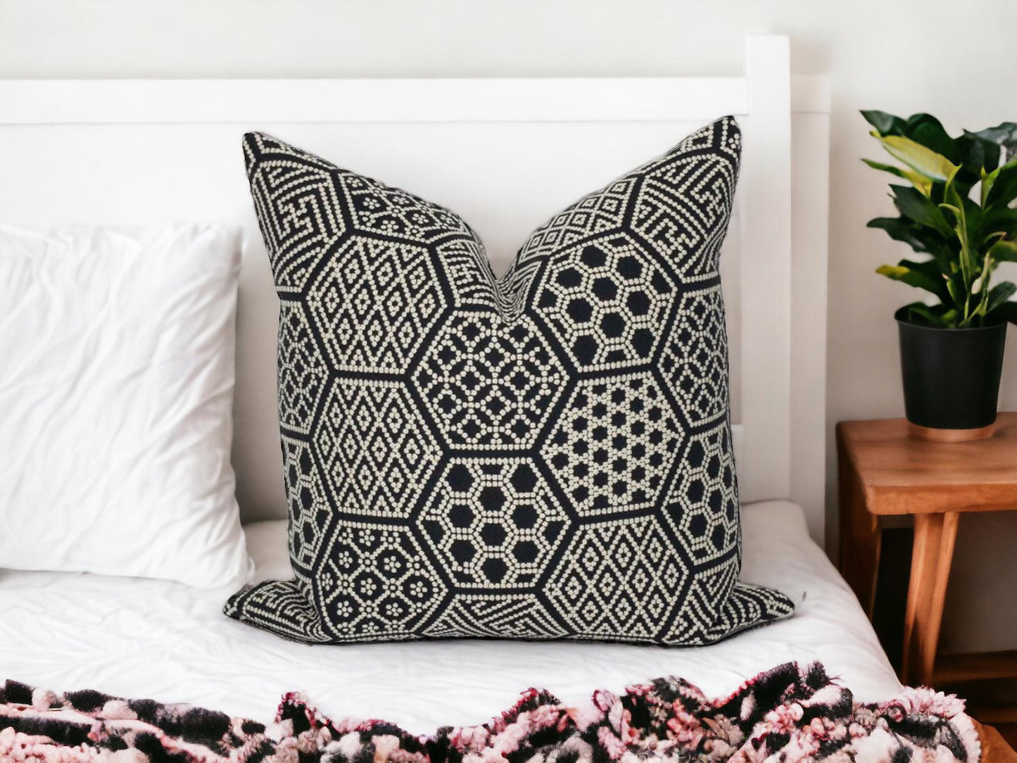 Handmade Decorative Throw Pillow Cover- Unique Accent for Home Decor"