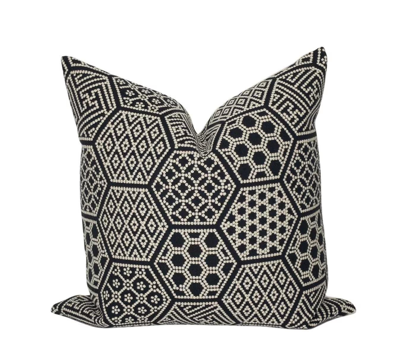Handmade Decorative Throw Pillow Cover- Unique Accent for Home Decor"
