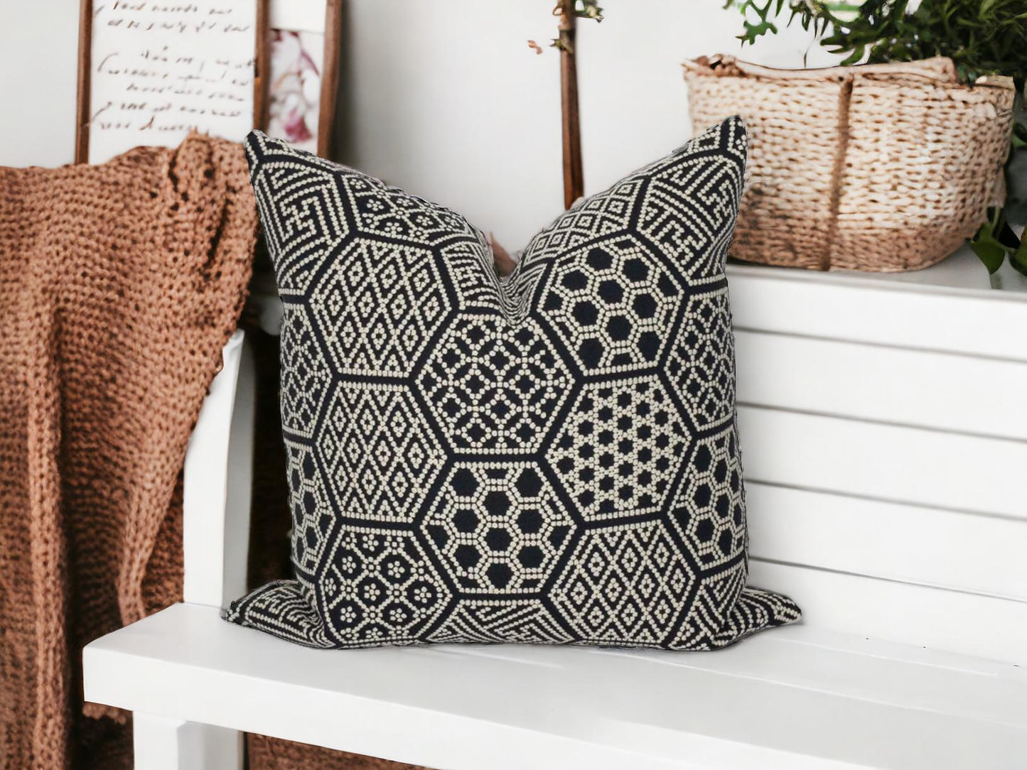 Handmade Decorative Throw Pillow Cover- Unique Accent for Home Decor"