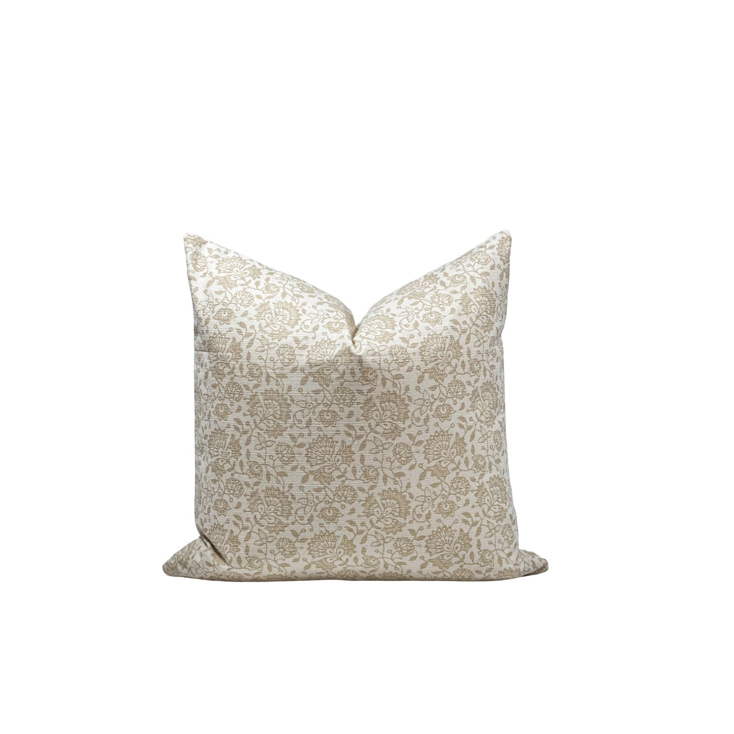 Farmhouse Throw Pillow Cover Set of 5: Linen Cushion Combo (22x22, 20x20, 14x20)