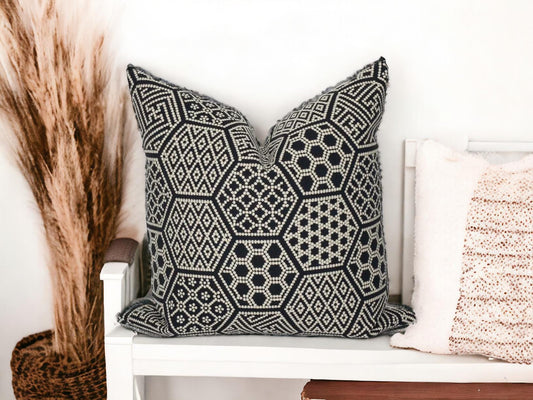 Handmade Decorative Throw Pillow Cover- Unique Accent for Home Decor"