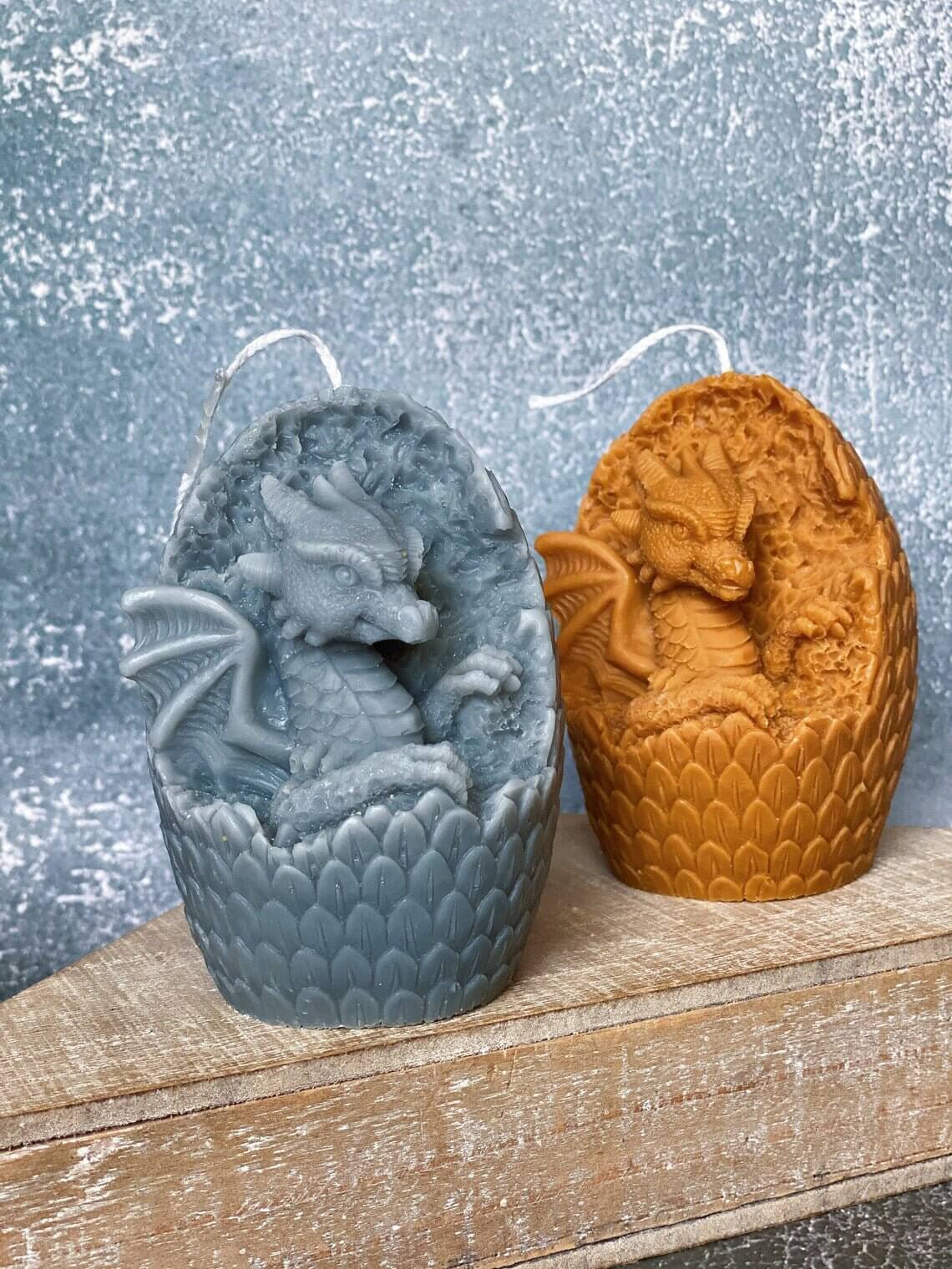 Dragon's Egg Candle - Enchanting Handmade Soy Wax Candle for a Magical Ambiance