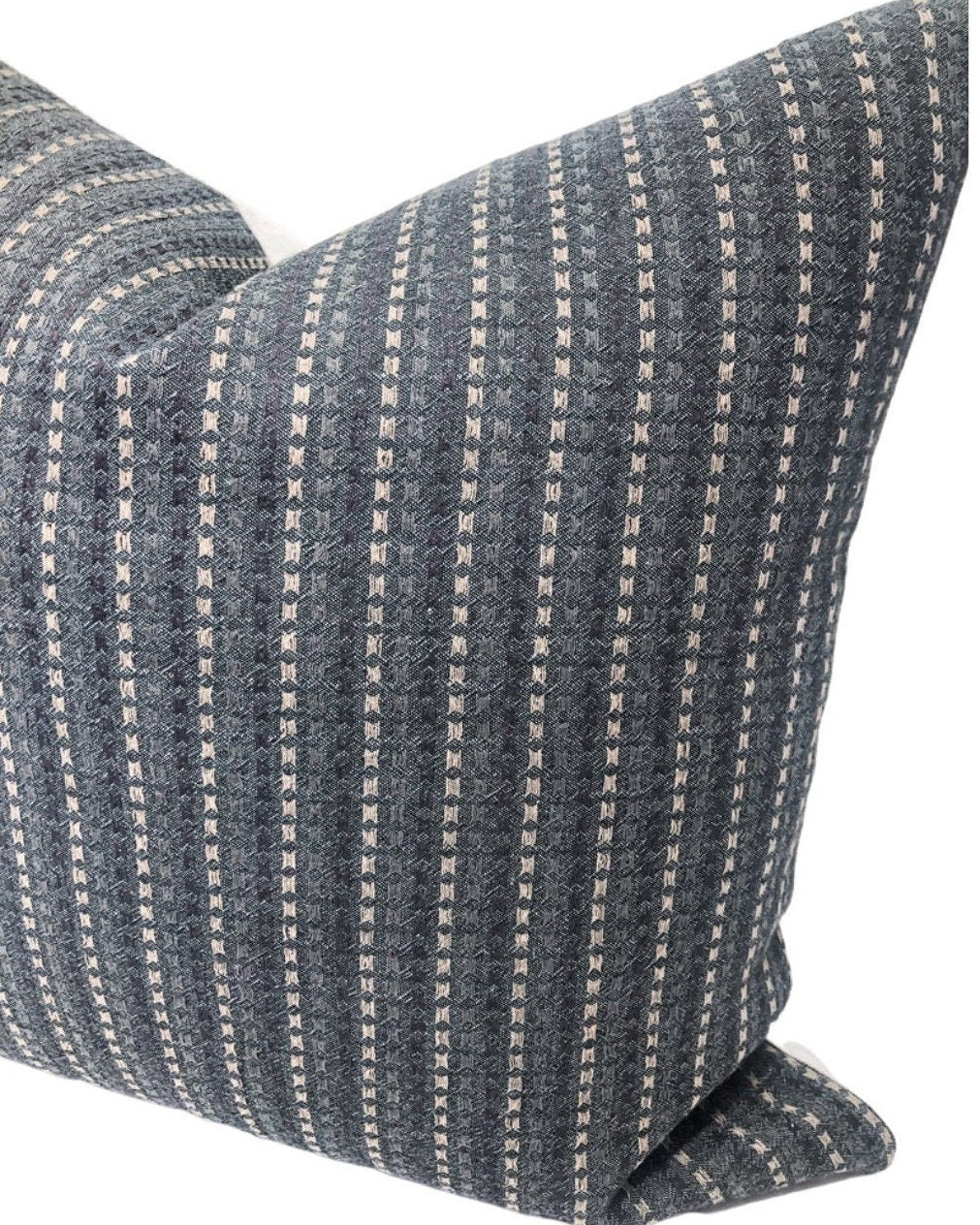 Dark Grey Pillow Cover: Modern Farmhouse Decorative Throw Pillow Accent