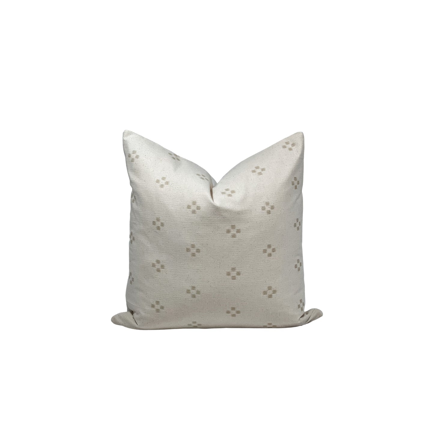 Farmhouse Throw Pillow Cover Set of 5: Linen Cushion Combo (22x22, 20x20, 14x20)