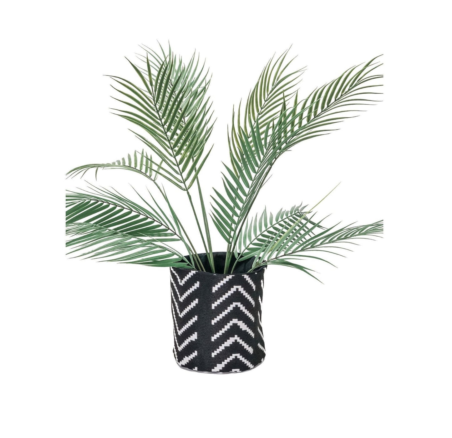 Black & White Arrow Storage Organizer: Plant Basket, Boho Farmhouse Decor